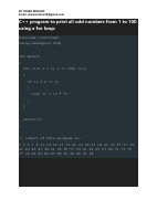 C++ worksheet on loop ExamClass.pdf